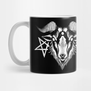 dark goat Mug